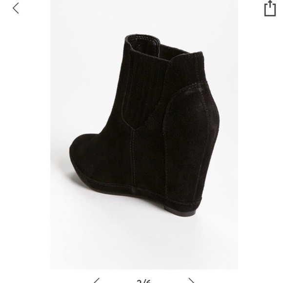 BP Kellie Wedge suede bootie - Picture 2 of 8